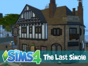 Sims 4 — Proper English Pub: The Last Simole by pastrion —  Inspired by local Tudor revival architecture, this compact
