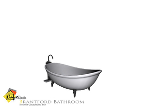 Sims 4 — Brantford Clawfoot Bathtubs by Onyxium — Onyxium@TSR Design Workshop Bathroom Collection | Belong 2018 Year