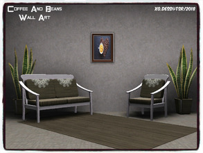 Sims 3 — Dess_Coffee & Beans. wall art* by Xodess — This is a single file painting and it is part of my 'MORNING