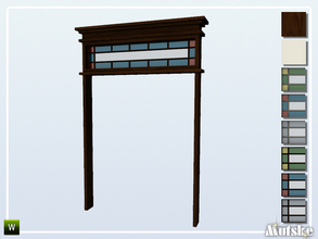 Sims 4 — Darton Arch Single 3x1 by Mutske — This arch is part of the Darton Constructionset. Made by Mutske@TSR. 