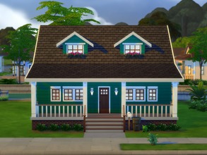 Sims 4 — Fennel by letidelgato — A simple house for a couple who want to have kids. In my game, this couple is made up of