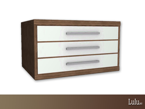 Sims 3 —  Simply Modern Home Office Storage Drawers  by Lulu265 — Part of the Simply Modern Home Office Set Fully