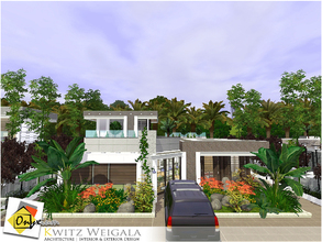 Sims 3 — Kwitz Weigala by Onyxium — On the first floor: Living Room | Dining Room | Kitchen | Bathroom | Adult Bedroom |