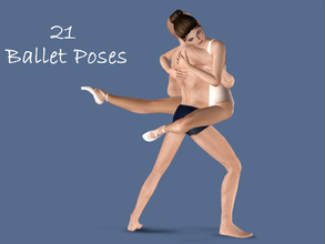 Sims 3 — Ballet Poses by jessesue2 — Ballet poses for the male gender with a few couple poses included. 21 Poses that are