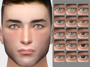 Sims 4 — Eye Color N01 by remaron — -15 Swatches -Custom CAS thumbnail -ALL age category -Men and women -Only The Sims 4