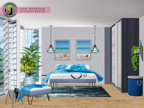 Sims 3 — Erin Bedroom by NynaeveDesign — Inspire sweet dreams with this charming, contemporary bedroom and tailor it into