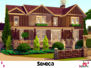 Sims 4 — Seneca - Nocc by sharon337 — Seneca is a Family Home built on a 40 x 40 lot. Value $220,648 It has 5 Bedrooms, 4
