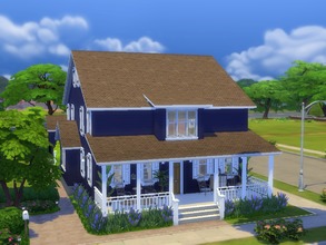 Sims 4 — Clegane Cottage by dorienski — Clegane Cottage is a cosy family home with an open plan living and dining room, a