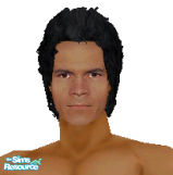 Sims 1 — Santa Barbara: Cruz Castillo by frisbud — Cruz Castillo, as portrayed by actor A Martinez, from the 1980's