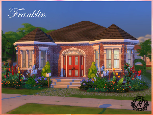 Sims 4 — Franklin by blackrose538 — A beautiful Victorian styled 2-bedroom home for your Sims! Features open-plan living,