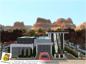Sims 3 — Onquil Niphofia by Onyxium — On the first floor: Living Room | Dining Room | Kitchen | Bathroom | Adult Bedroom
