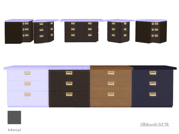 Sims 4 — Kitchen Delight - Counter Island by ShinoKCR — Fancy Kitchen Furniture that is for a Fairy.....