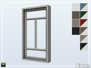 Sims 4 — Hook Window Counter 1x1 by Mutske — This window is part of the Hook Constructionset. Made by Mutske@TSR. 