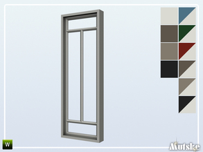 Sims 4 — Hook Window Tall Single 2x1 by Mutske — This window is part of the Hook Constructionset. Made by Mutske@TSR. 