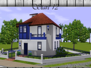 Sims 3 — Start 12 by srgmls23 — Another start house, built on a typical Portuguese house ... Perfect for your sim start