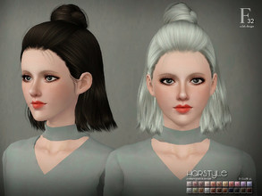 Sims 3 — S-CLUB HAIR TS3--32 by S-Club — Hi everyone! Here is my n32 hair for TS3 too! You can find the hair clipper on