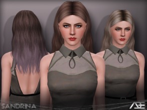 Sims 3 — Ade - Sandrina by Ade_Darma — New Hair Mesh No Morph all Bones assigned All LODs