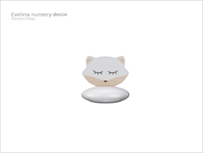 Sims 4 — [Evelina nursery decor] - Fox toy by Severinka_ — Fox toy From the set 'Evelina nursery decor' Build / Buy
