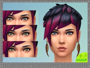 Sims 4 — 4 realistic eyes by lurania — 4 new colors of eyes of all our Sims. Natural colors: Green Light blue Hazel Grey 