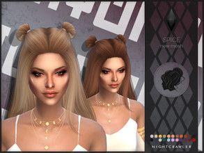 Sims 4 — Nightcrawler-Spice by Nightcrawler_Sims — NEW HAIR MESH T/E Smooth bone assignment All lods Ambient occlusion