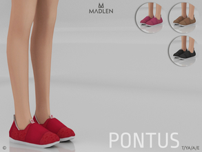 Sims 4 — Madlen Pontus Shoes by MJ95 — Mesh modifying: Not allowed. Recolouring: Allowed. (Please add original link in