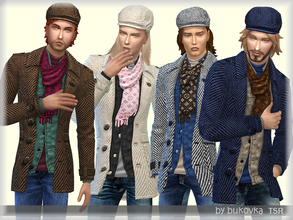 Sims 4 — Set Tweed by bukovka — A set of clothes for men of all ages from adolescence to adulthood. It is installed
