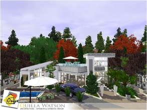 Sims 3 — Quilla Watson by Onyxium — On the first floor: Living Room | Dining Room | Kitchen | Bathroom | Adult Bedroom |