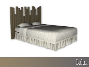 Sims 4 — Ashley Bedroom Bed by Lulu265 — Part of the Ashley Bedroom Set