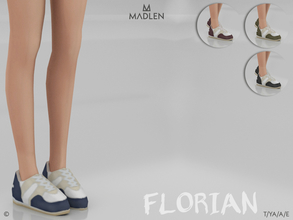Sims 4 — Madlen Florian Shoes by MJ95 — Mesh modifying: Not allowed. Recolouring: Allowed. (Please add original link in