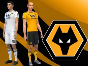 Sims 4 — Wolverhampton Wanderers Kit 2018/19  Fitness needed by RJG811 — Wolverhampton Wanderers Kit 2018/19 Jerseys