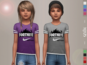 Sims 4 — S4 Fortnite Nike Tops by Margeh-75 — -Some cool fortnite nike athletic tops for your child sims -M/F -cas