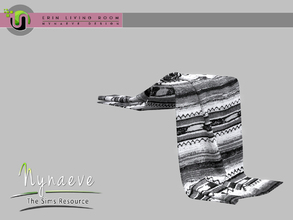 Sims 4 — Erin Throw Blanket by NynaeveDesign — Erin Living - Throw Blanket Decor - Misc Decor Decor - Clutter Price: 226