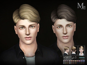Sims 3 — Sclub TS3 Hair Samuel N35 by S-Club — Hi everyone! Here is my n35 hair for TS3 too! You can find the hair
