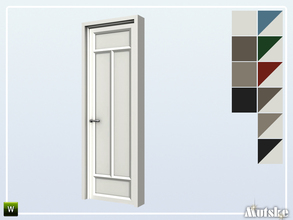 Sims 4 — Hook Door Privat 1x1 by Mutske — This door is part of the Hook Constructionset. Made by Mutske@TSR. 