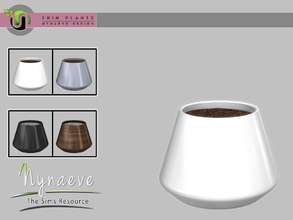 Sims 4 — Erin Flowerpot V4 by NynaeveDesign — Erin Plants - Flowerpot V4 Located in: Decor - Plants Price: 226 Tiles: 1x1