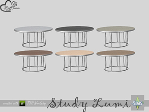 Sims 4 — Study Lumi Endtable by BuffSumm — Part of the *Study Lumi Set* Created by BuffSumm @ TSR
