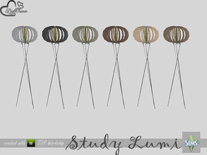 Sims 4 — Study Lumi Floorlamp by BuffSumm — Part of the *Study Lumi Set* Created by BuffSumm @ TSR
