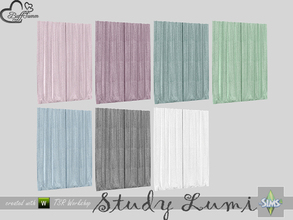 Sims 4 — Study Lumi Curtain Inner by BuffSumm — Part of the *Study Lumi Set* Created by BuffSumm @ TSR