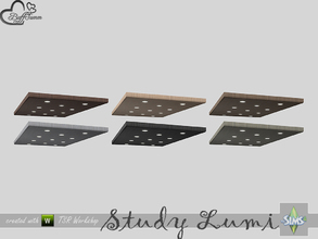 Sims 4 — Study Lumi Ceilinglight by BuffSumm — Part of the *Study Lumi Set* Created by BuffSumm @ TSR