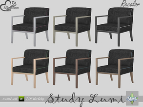 Sims 4 — [Recolor] Study Lumi Desk Chair by BuffSumm — Recolor only! Mesh needed: BuffSumm Study Lumi Part of the *Study