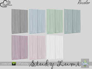 Sims 4 — [Recolor] Study Lumi Curtain Inner v2 by BuffSumm — Recolor only! Mesh needed: BuffSumm Study Lumi Part of the