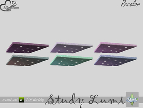 Sims 4 — [Recolor] Study Lumi Ceilinglight by BuffSumm — Recolor only! Mesh needed: BuffSumm Study Lumi Part of the