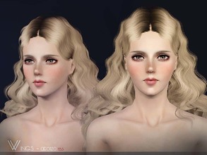 Sims 3 — WINGS HAIR TS3 OE0120 F by wingssims — S4 conversion All LODs Smooth bone assignment hope you like it