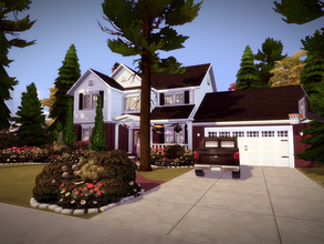 Sims 4 — Cloveway - NO CC! by melcastro912 — Cloveway is a spacious home built on a 40x30 residential lot. This house