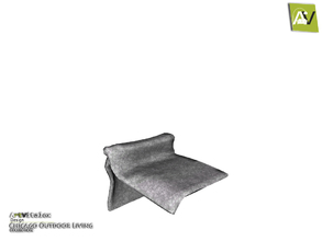 Sims 4 — Chicago Seat Blanket by ArtVitalex — - Chicago Seat Blanket - ArtVitalex@TSR, Sep 2018