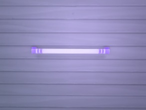 Sims 4 — Neon Tube Lights - Purple by Sapphyra2 — Recolor of base game lights into neon lights.