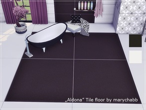Sims 4 — Aldona - Tile floor by marychabb — Kategory : Tile Floor : 2 colors 