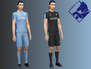 Sims 4 — Randers FC Kit fitness needed by RJG811 — Kit for Danish Superliga side Randers FC Jerseys Kasper Enghardt,