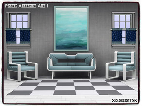 Sims 3 — Dess_Pastel Abstract Art. II* by Xodess — This is a single file painting and is part of my 'PASTEL DECOR' set.