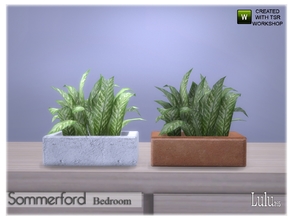 Sims 4 — Sommerford Bedroom Planter by Lulu265 — Sommerford Bedroom Planter